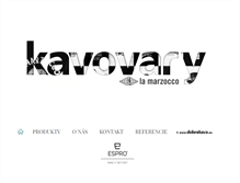 Tablet Screenshot of kavovary.sk